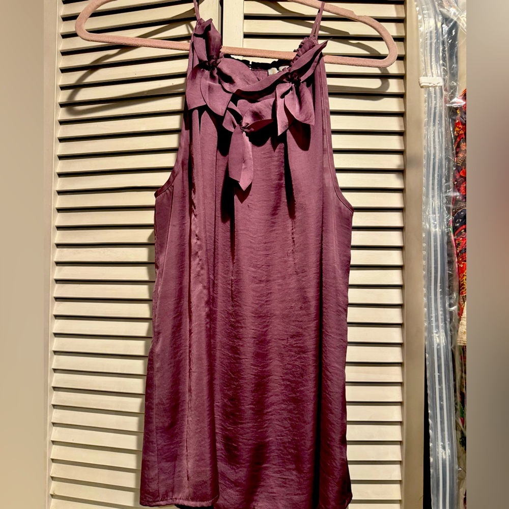 Lavender/ violet Sleeveless Top (Violet &Claire) XL